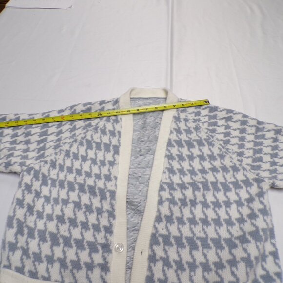 LADIES HOUNDSTOOTHE GREY & WHITE SWEATER - Picture 7 of 8